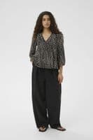 InWear Top Liberty black faded dot