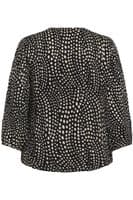 InWear Top Liberty black faded dot
