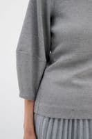 InWear Top Pari medium grey melange