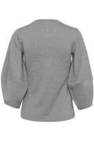 InWear Top Pari medium grey melange