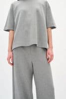 InWear Trousers Gincette light melange grey