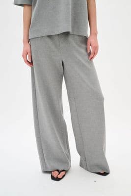 InWear Trousers Gincette light melange grey
