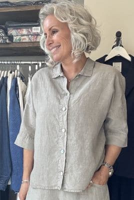 Ischiko Blouse 611 nettle