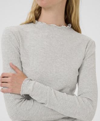 K by Simonsen Top Candace opal grey melange