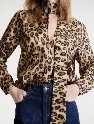 Marella Blouse Nastro leopard