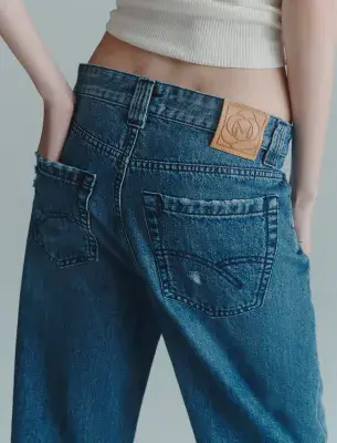 Marella Jeans Mom blue denim