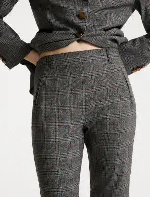 Marella Trousers Sepoca grey check