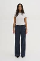 My Essentials Wardrobe Jean Lara dark blue unwash