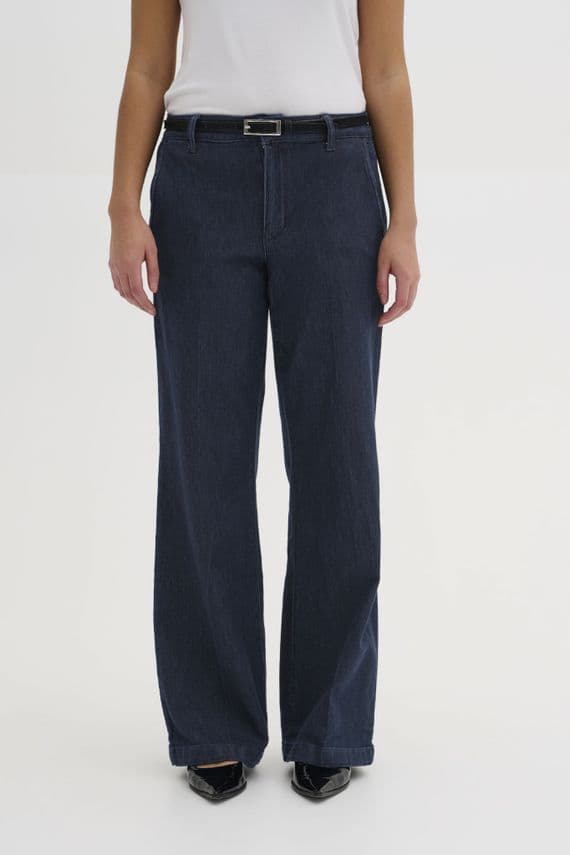 My Essentials Wardrobe Jean Lara dark blue unwash