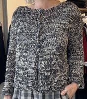 Neirami Boxy Cardigan shaded sand