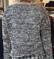 Neirami Boxy Cardigan shaded sand