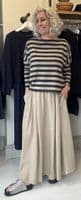 Neirami Boxy Sweater sabbia