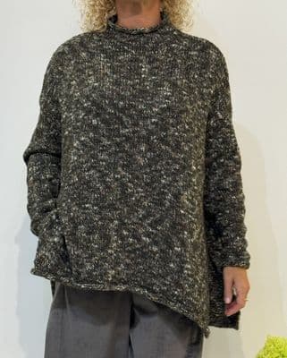 Neirami Oversized Sweater kombu