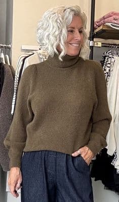 O’Mer Polo Knit peat