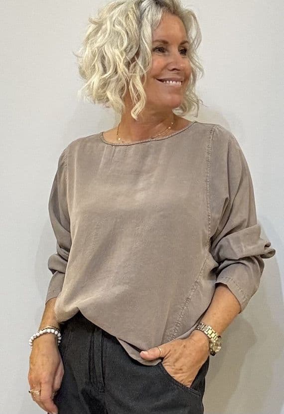 Oska Blouse 6590 quartz