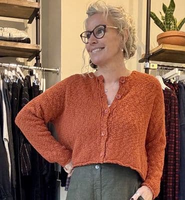 Oska Knitted Jacket  614 picante