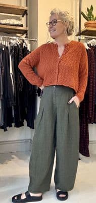 Oska Trouser 643 palm tree