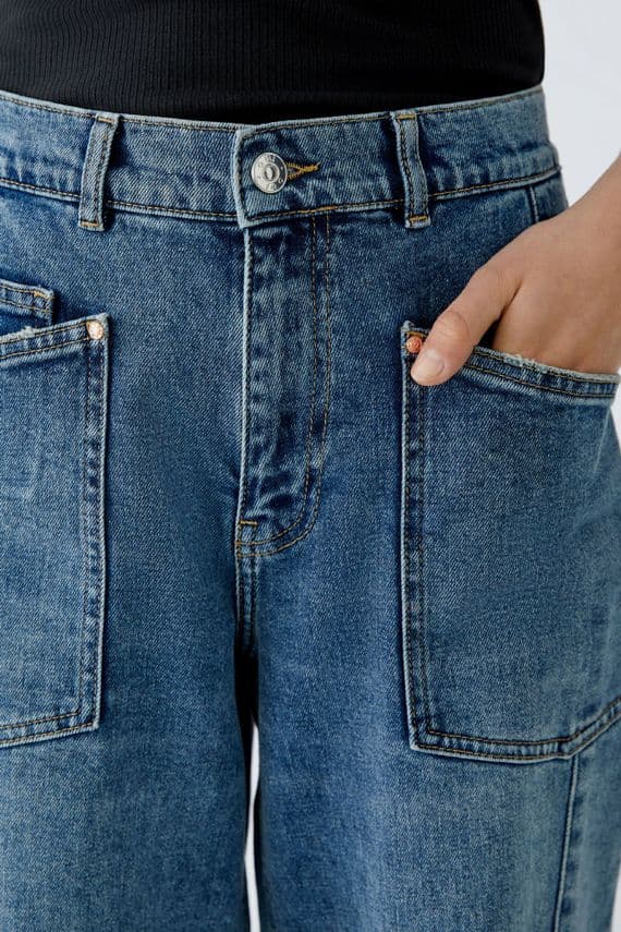 Oui Barrel Jean blue