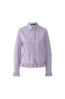 Oui Blouse violet/white stripe