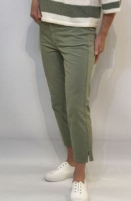 Oui Capri Trousers sage