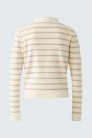 Oui Cardigan white camel