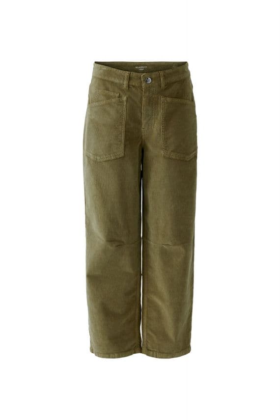 Oui Corduroy Jeans burnt olive