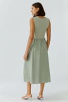 Oui Dress seagrass