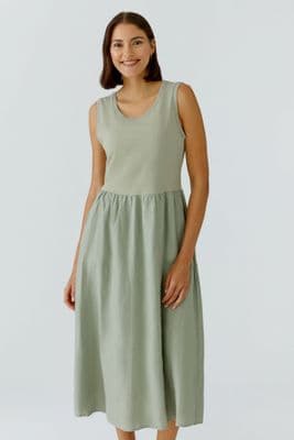 Oui Dress seagrass