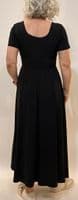 Oui Dress short sleeve black
