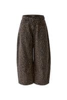 Oui Jeans dark brown grey/black