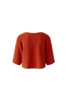 Oui Jumper burnt tangerine
