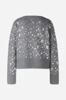 Oui Jumper Sparkles grey