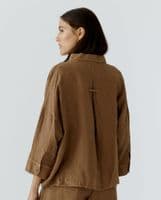 Oui Linen Shirt partridge