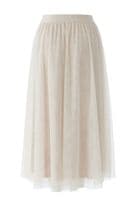 Oui Net Skirt rose white