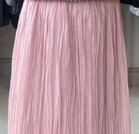 Oui Pleated Skirt dusty rose