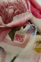 Oui Scarf rose red