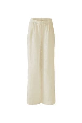 Oui Slip-on Trouser biscuit