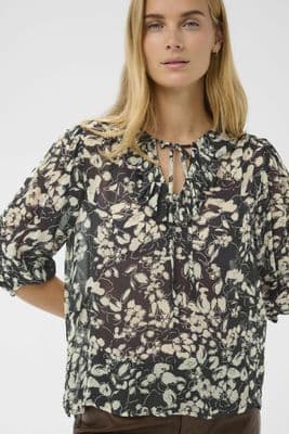 Part Two Blouse Alvia navy print