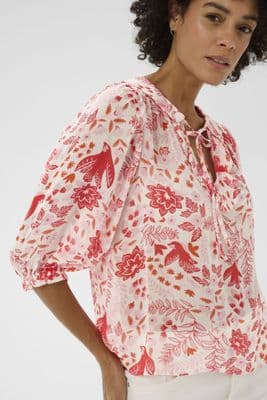 Part Two Blouse Alvia poppy red
