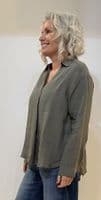 Part Two Blouse Ayo khaki