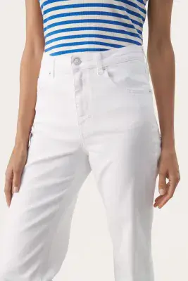 Part Two Jeans Judyas white