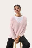 Part Two Jumper Etrona mauve chalk