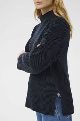 Part Two Jumper Ziya dark navy