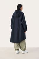 Part Two Raincoat Emmy dark navy