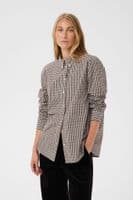 Part Two Shirt Chrestella downtown brown check