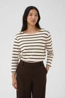 Part Two T-Shirt Nela mole/choc