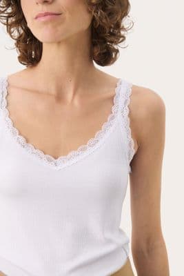 Part Two Vest Top Jelona white