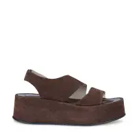 Patrizia Bonfanti Rosie Suede Sandal chocolate