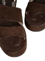 Patrizia Bonfanti Rosie Suede Sandal chocolate