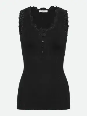 Rosemunde Button Vest black